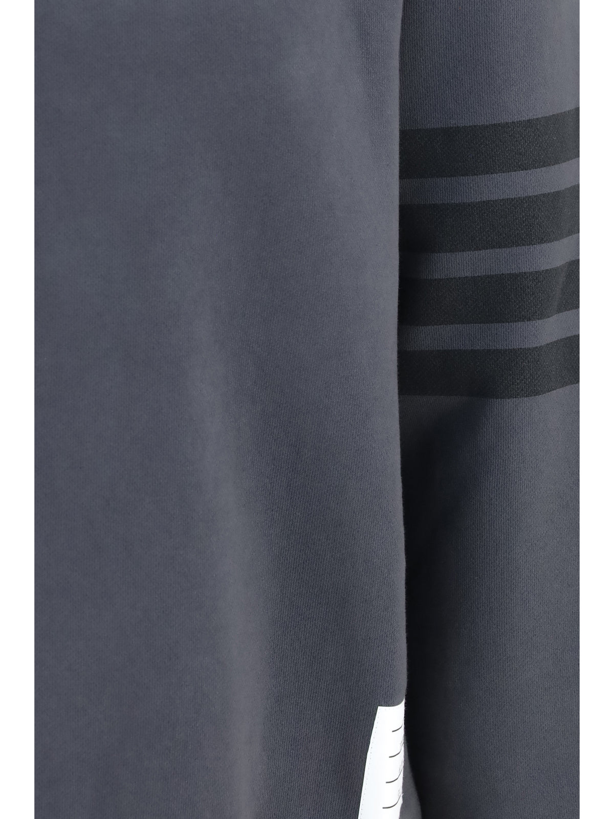 Thom Browne Men 4-Bar Cotton Crewneck Sweatshirt THOM BROWNE