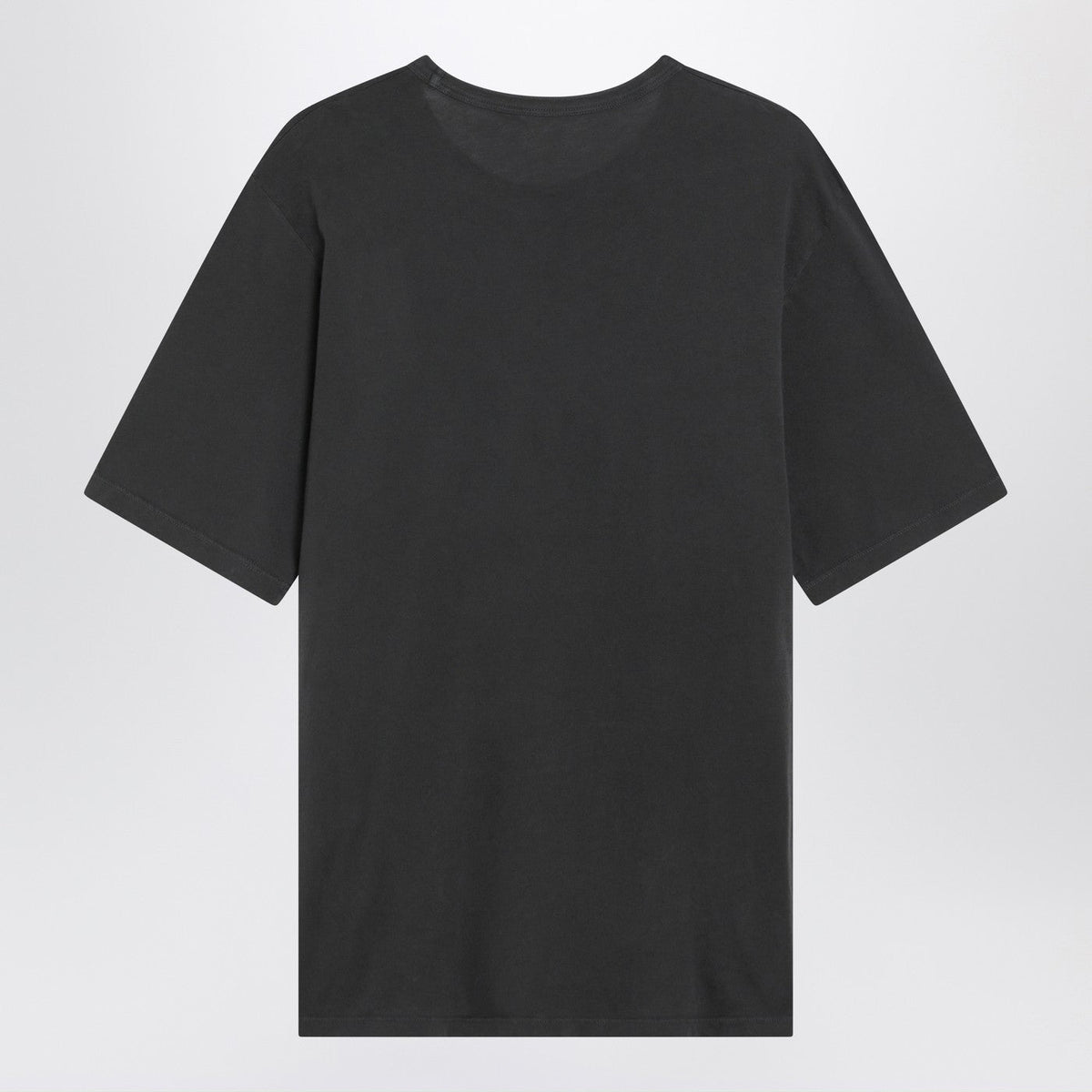 Saint Laurent Black Washed Cotton T-Shirt Men SAINT LAURENT