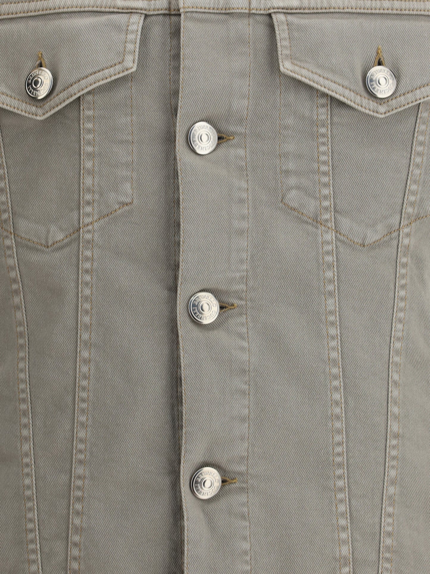 Brunello Cucinelli Men Denim Jacket BRUNELLO CUCINELLI