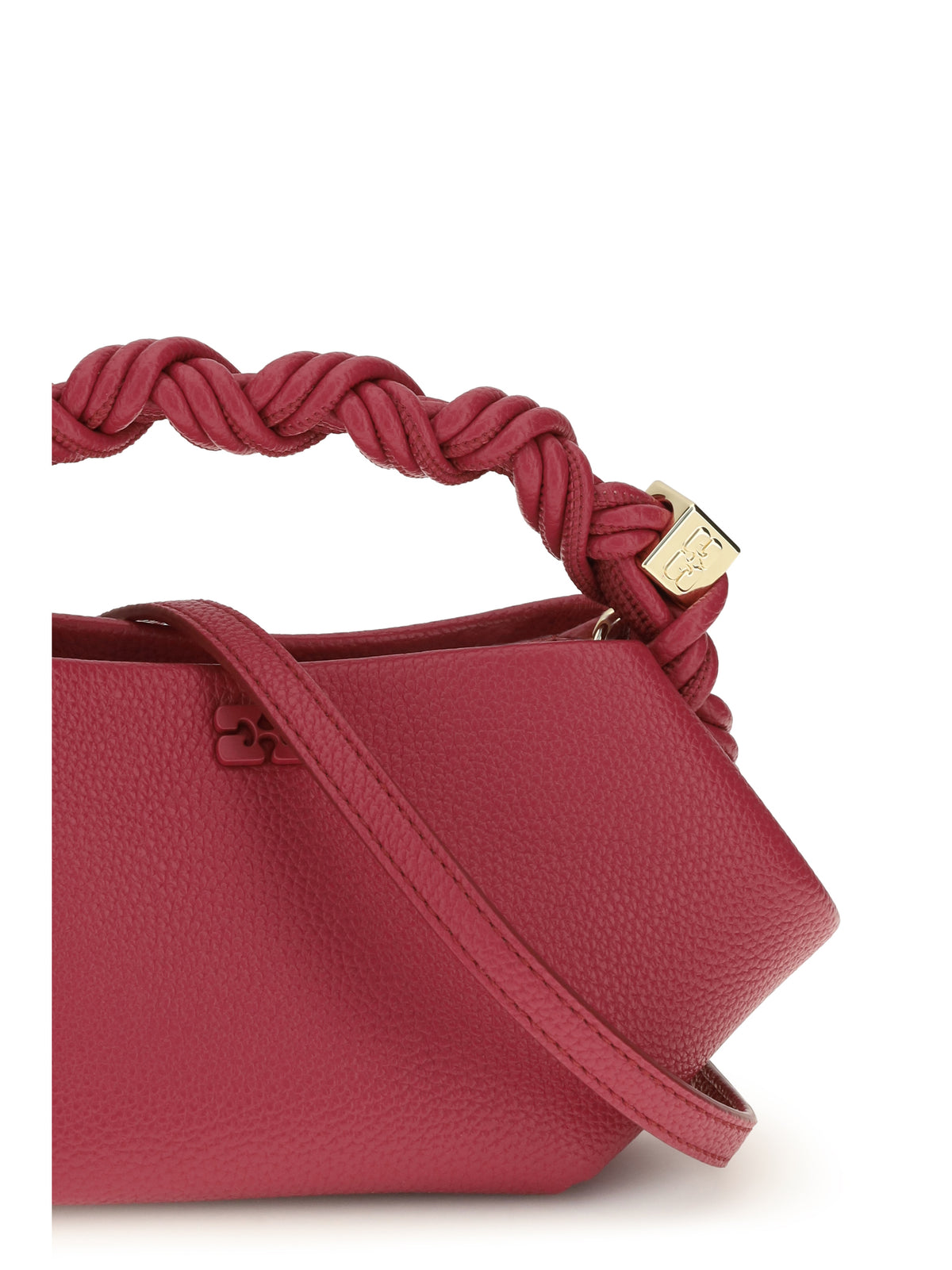 Ganni Women Bou Handbag In Grained Leather GANNI