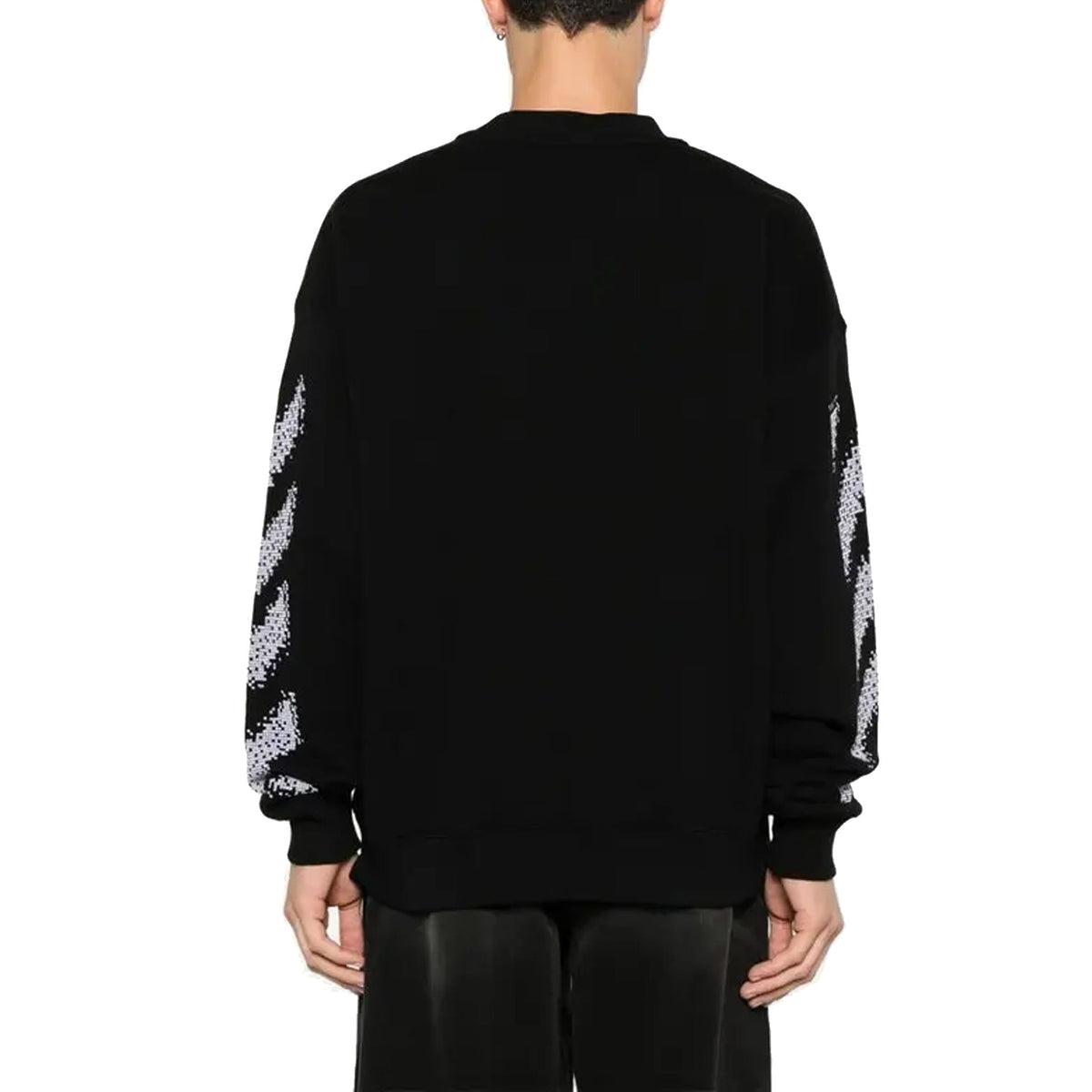 Off White Pixel Diag Sweatshirt Men OFF-WHITE