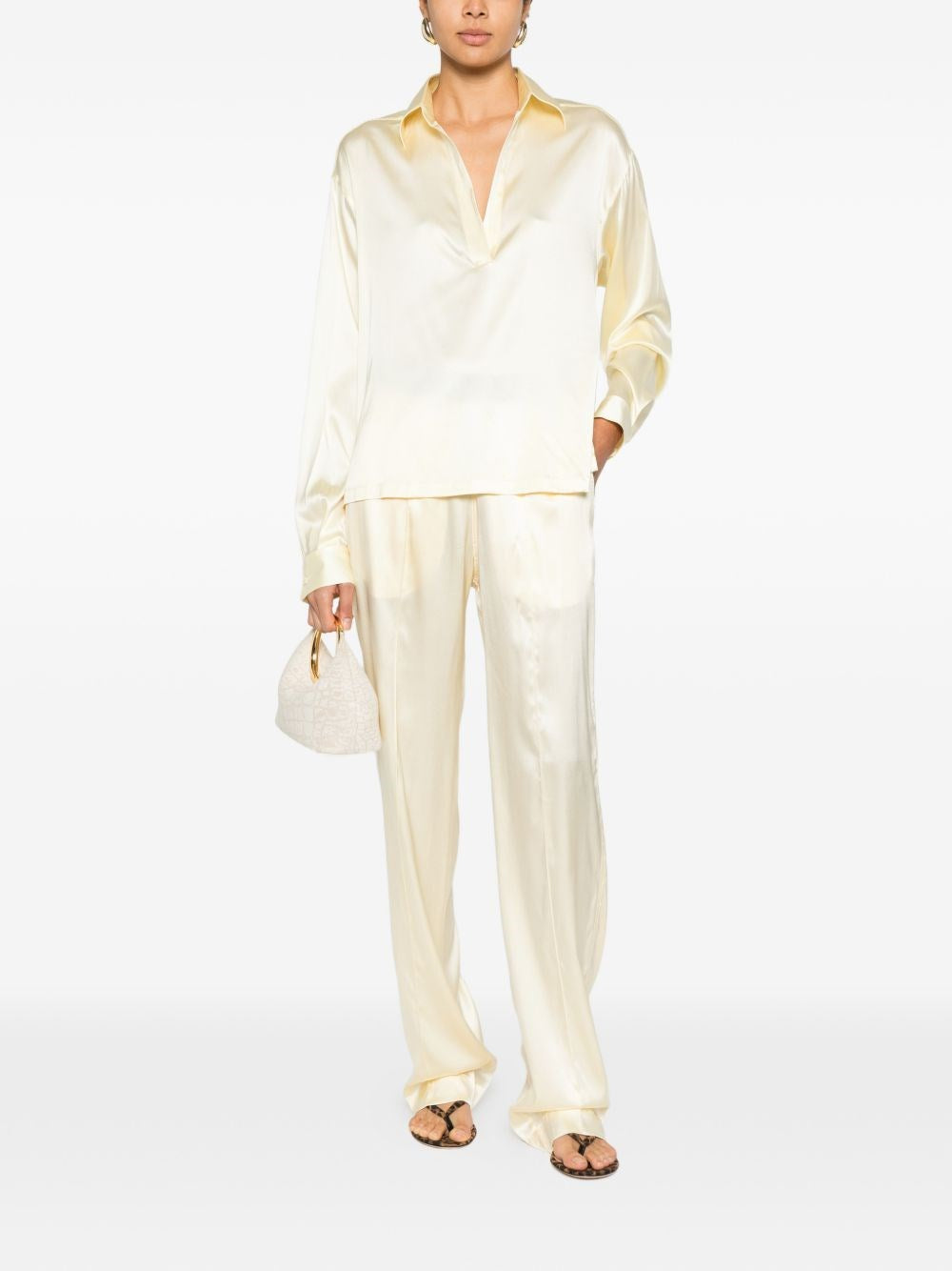 Tom Ford Women Silk Polo Shirt TOM FORD