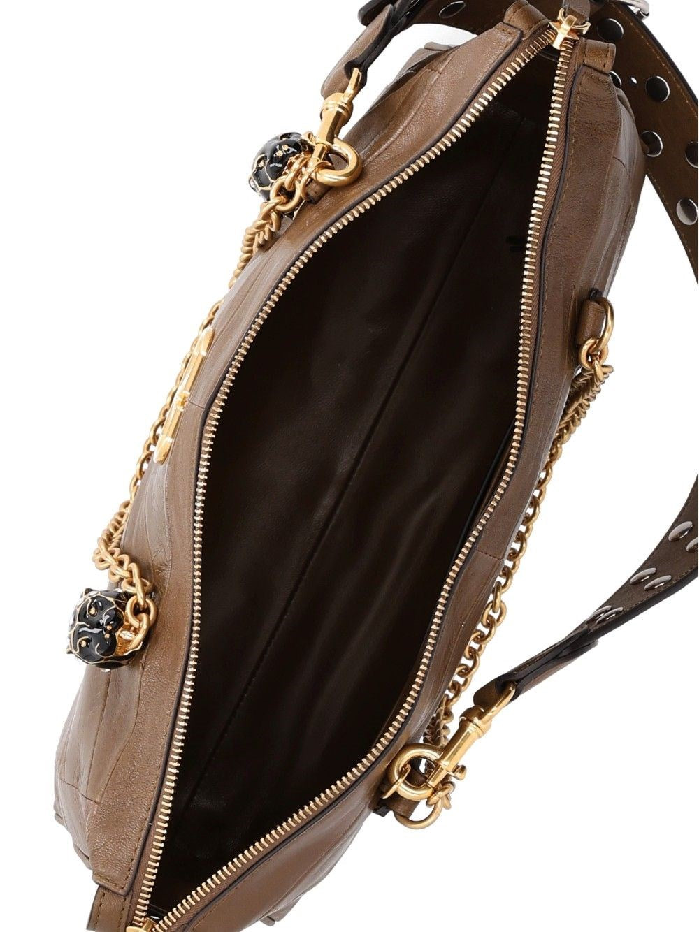 Valentino Garavani Women "Panthea" Bag In Chevron-Patterned Nappa Leather VALENTINO GARAVANI