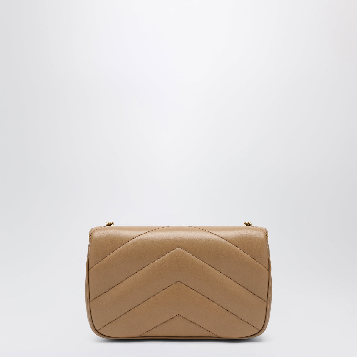 Saint Laurent Loulou Mini Beige Leather Bag Women SAINT LAURENT