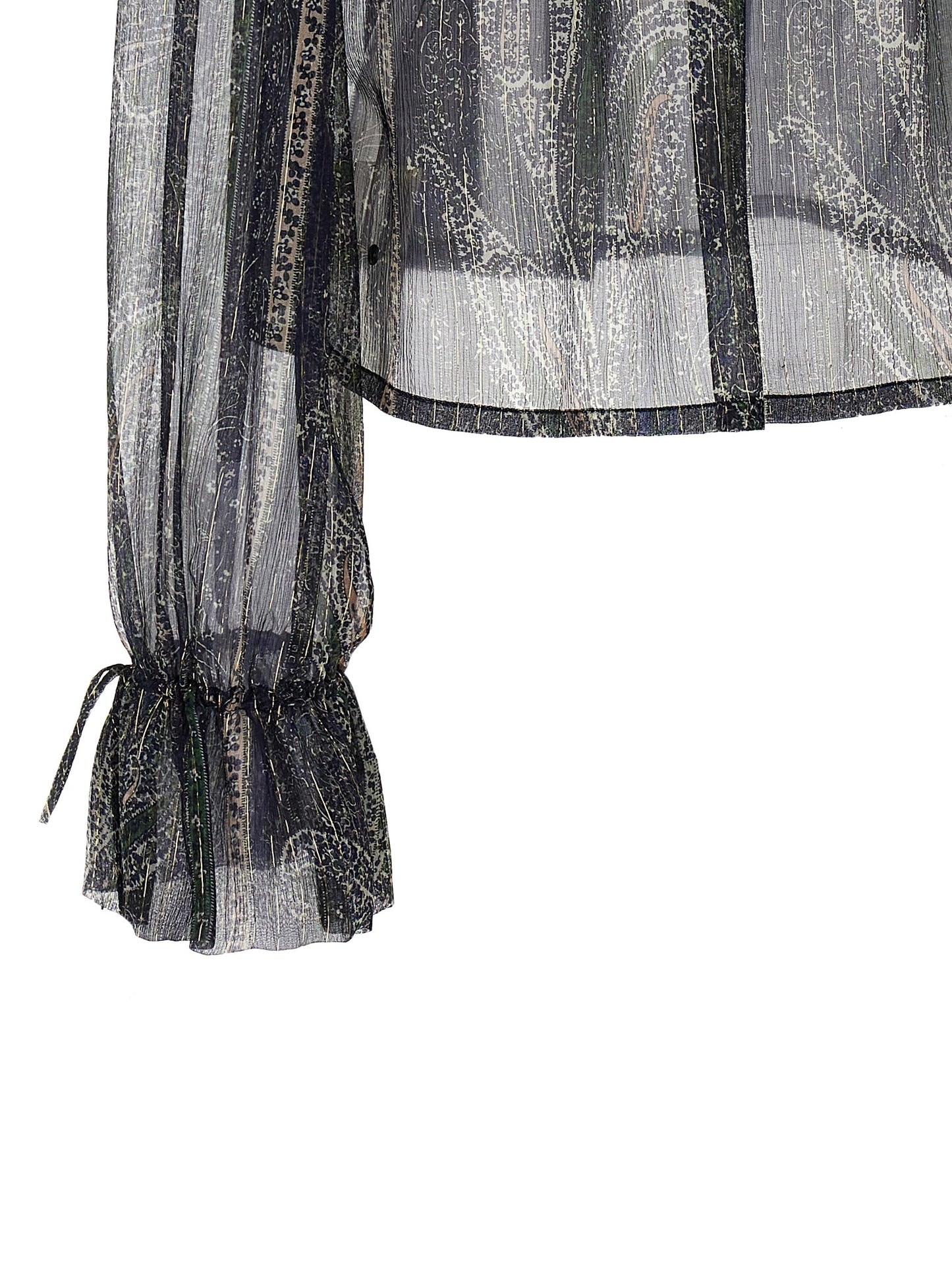 Saint Laurent Women Lurex Blouse SAINT LAURENT