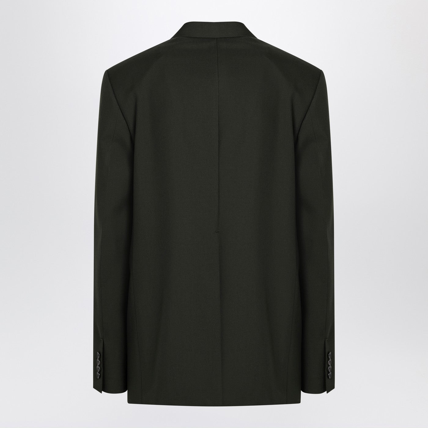 Gucci Military Green Double-Breasted Jacket In Wool Men GUCCI