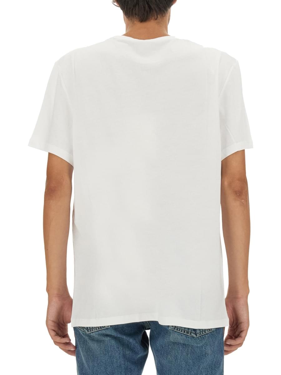 Alexander Mcqueen Men Skull Print T-Shirt ALEXANDER MCQUEEN