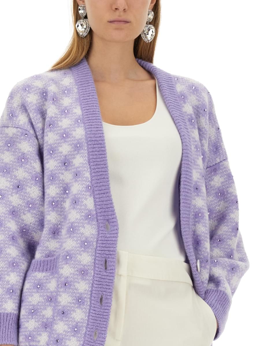 Alessandra Rich Women Alessandra Rich Women V-Neck Cardigan ALESSANDRA RICH