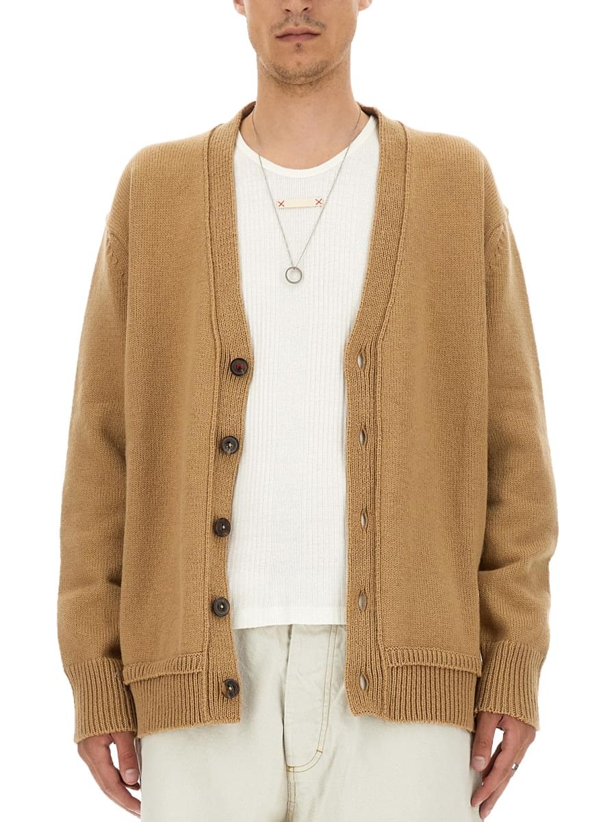 Maison Margiela Men V-Neck Cardigan MAISON MARGIELA