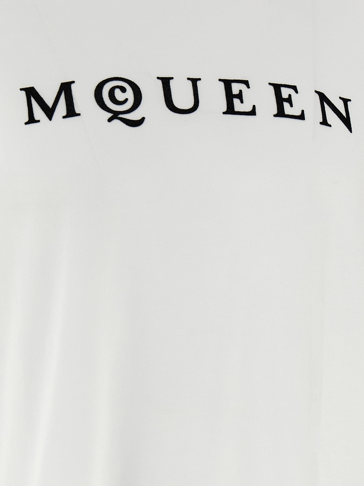 Mcqueen Men Flocked 'Mcqueen' T-Shirt