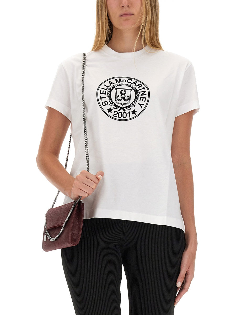 Stella Mccartney Women T-Shirt With Logo STELLA MCCARTNEY