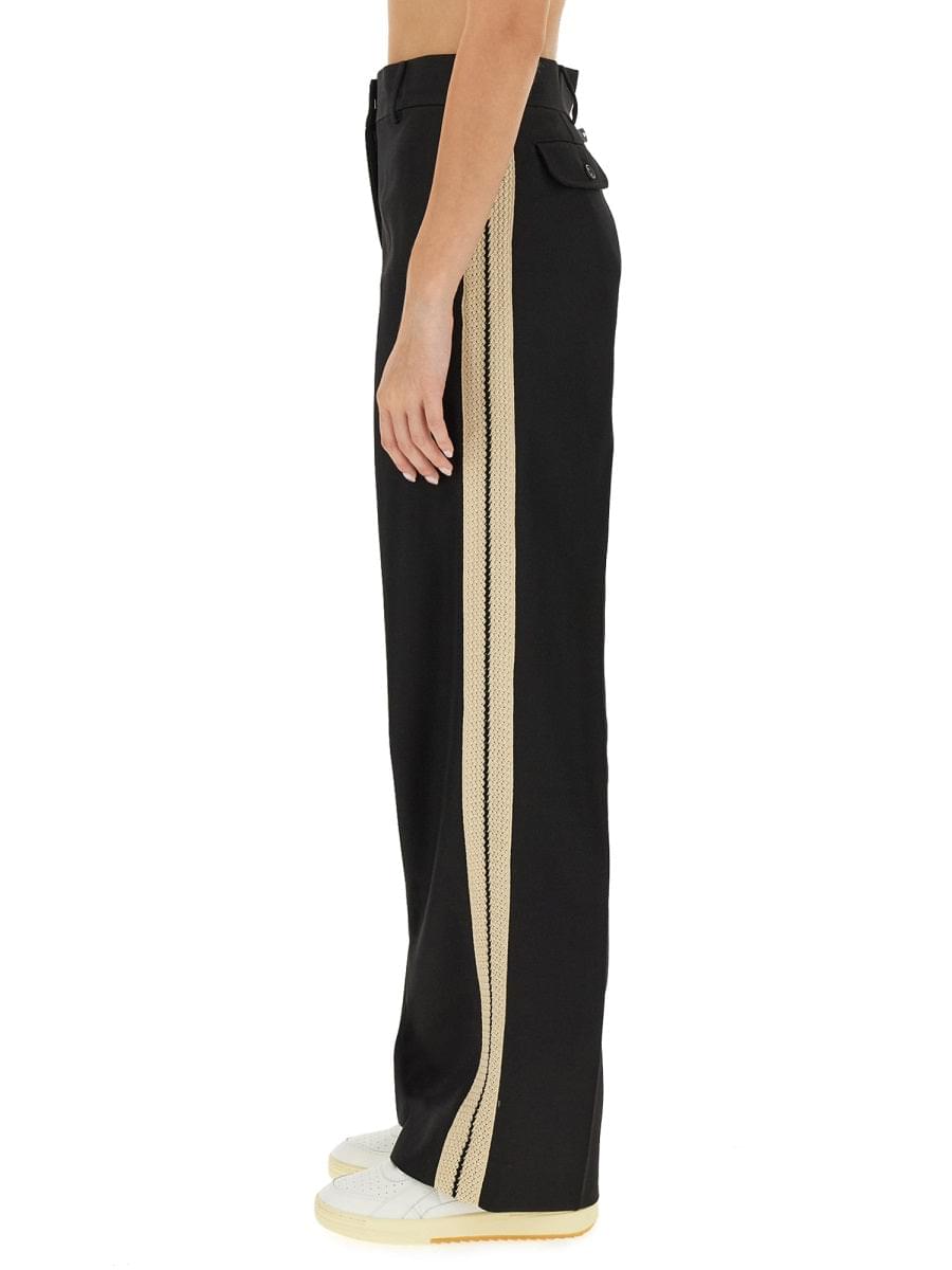 Palm Angels Women Wool Pants PALM ANGELS