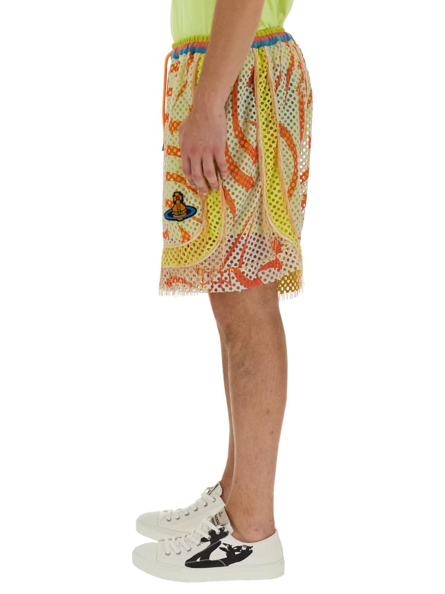 Vivienne Westwood Men Shorts With Print VIVIENNE WESTWOOD