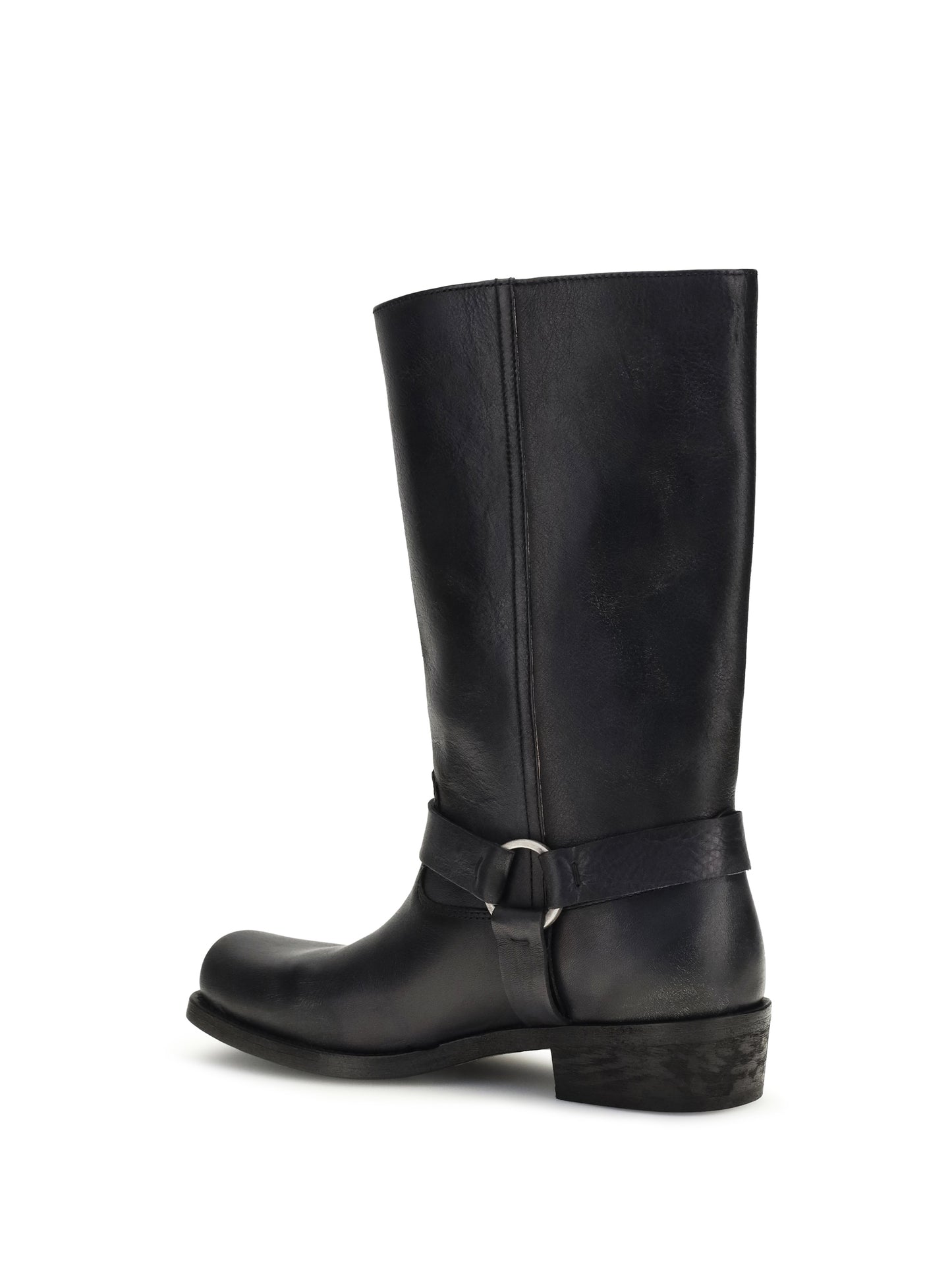 Golden Goose Women Leather Biker Boots