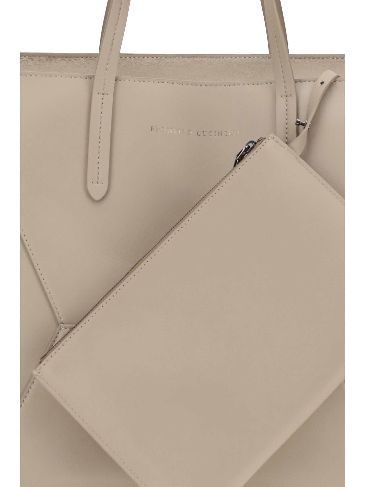 Brunello Cucinelli Women Leather Tote Bag BRUNELLO CUCINELLI