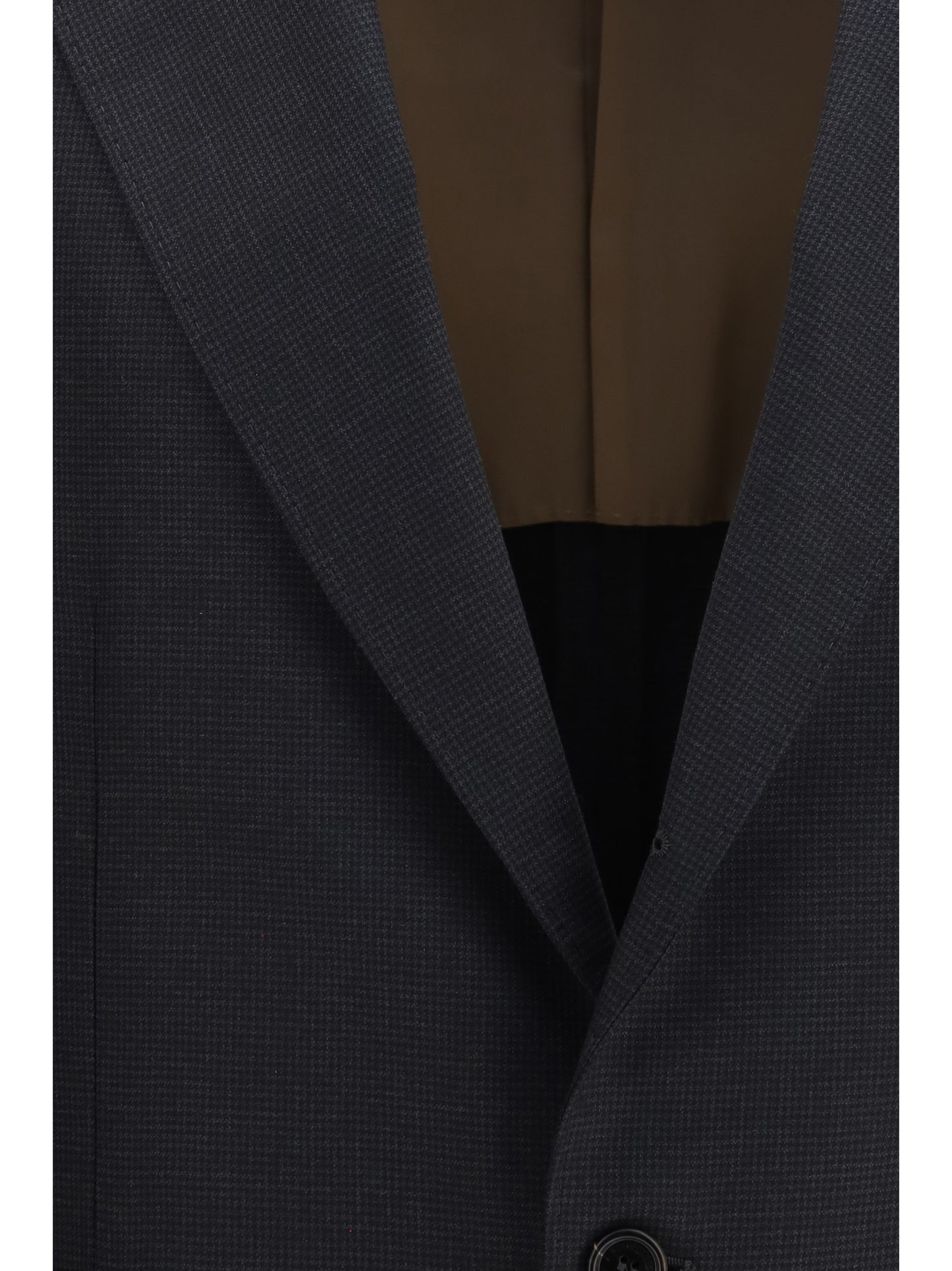 Brunello Cucinelli Men Wool Houndstooth Jacket BRUNELLO CUCINELLI
