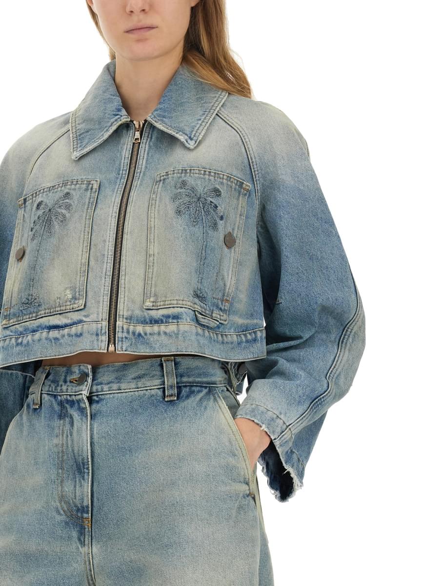 Palm Angels Women Cropped Fit Jacket PALM ANGELS
