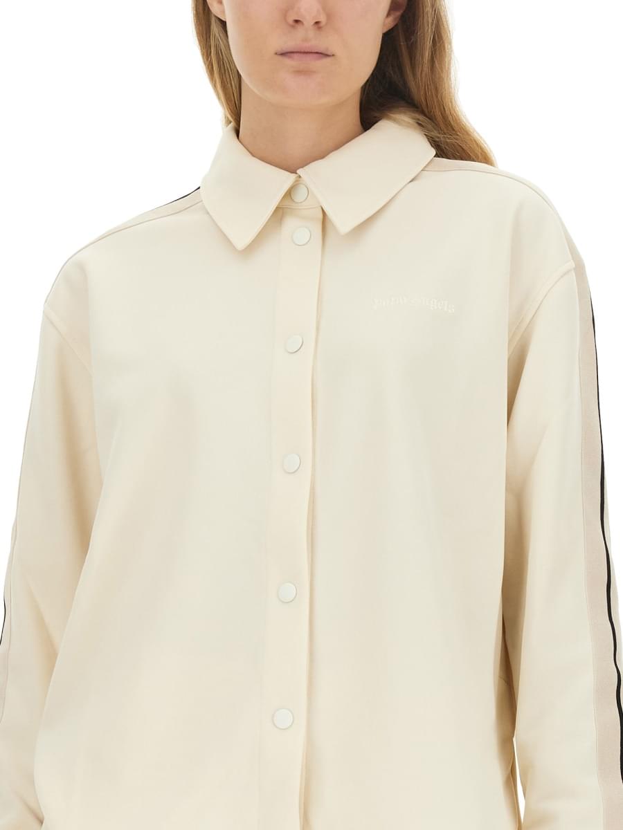 Palm Angels Women Monogram Sports Shirt PALM ANGELS