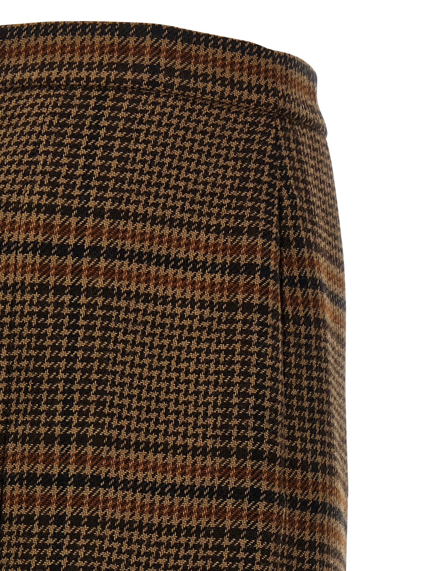 Saint Laurent Women Prince Of Wales Skirt SAINT LAURENT