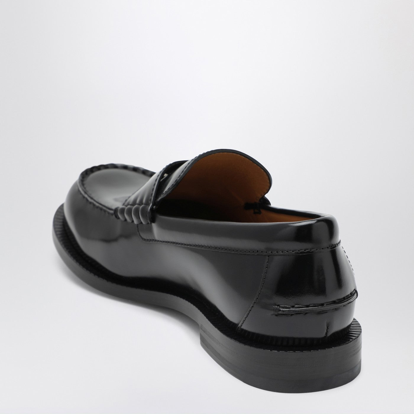 Gucci Black Loafer With Removable Gg Detail Men GUCCI