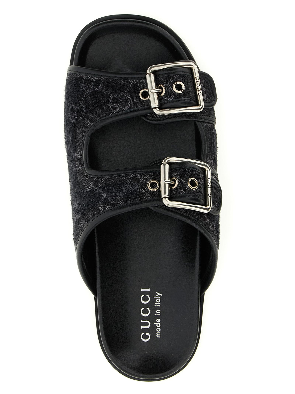 Gucci Men Gg Denim Slides GUCCI