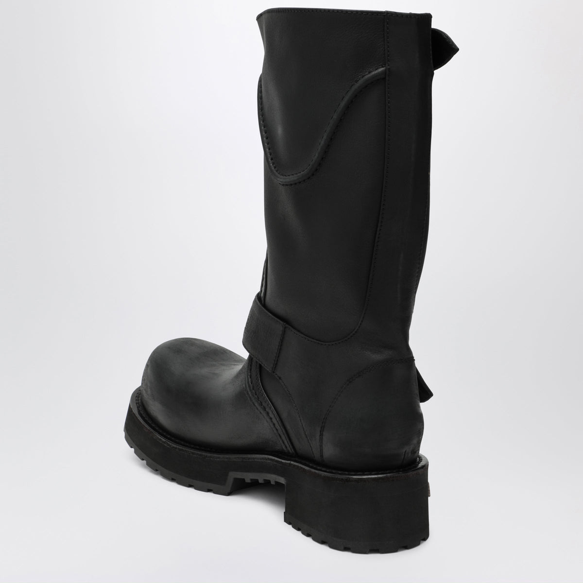 Balenciaga Venom Boots In Black Calf Leather Men BALENCIAGA