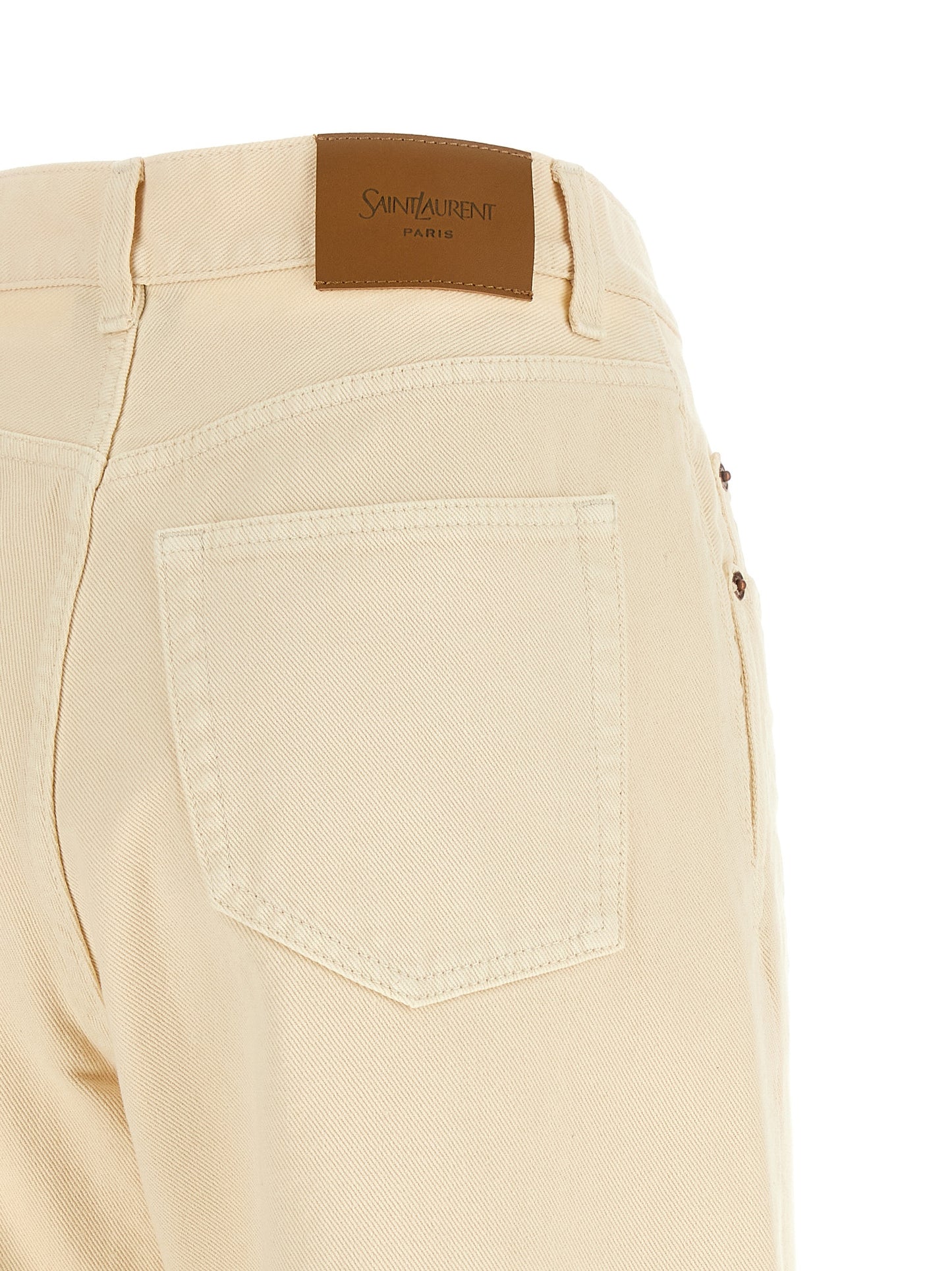 Saint Laurent Women V-Shaped Waist Jeans SAINT LAURENT