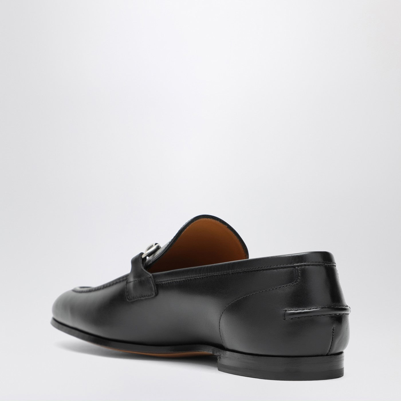 Gucci Black Moccasin With Buckle Men GUCCI