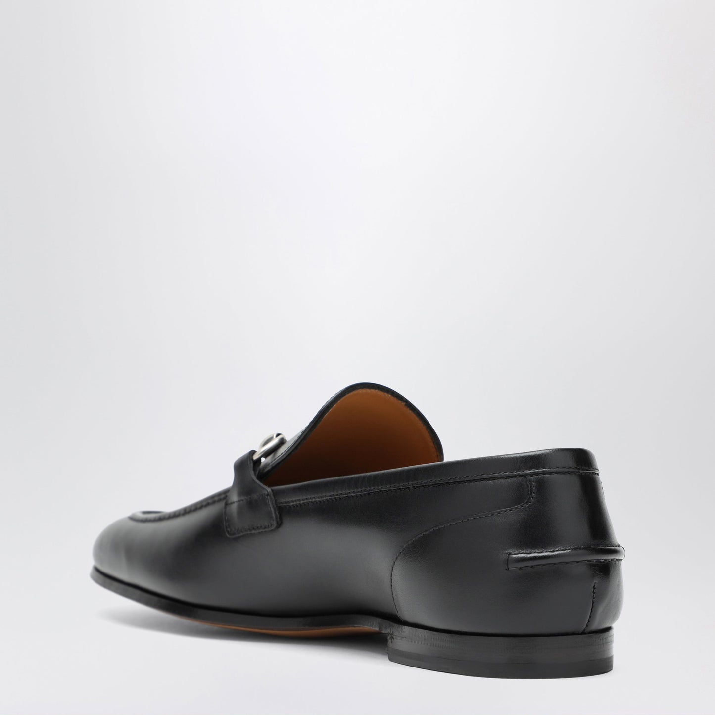 Gucci Black Moccasin With Buckle Men GUCCI