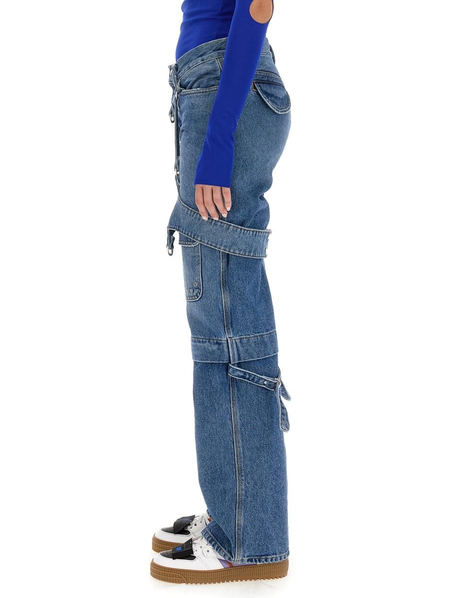 Off-White Women Cargo Jeans OFF-WHITE