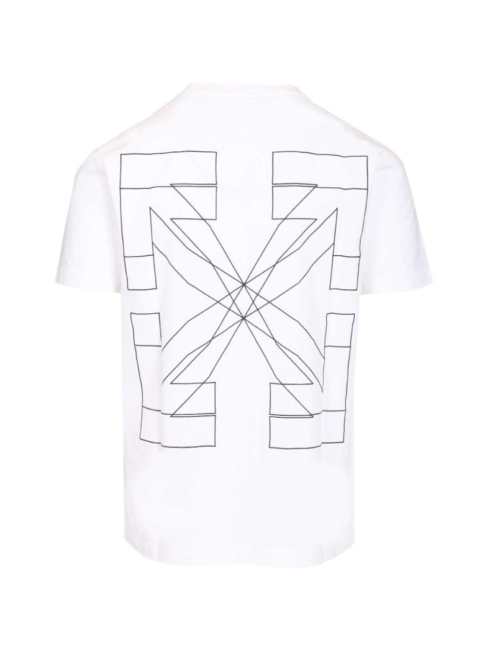 Off-White Men Outline Double Arrow Slim T-Shirt OFF-WHITE