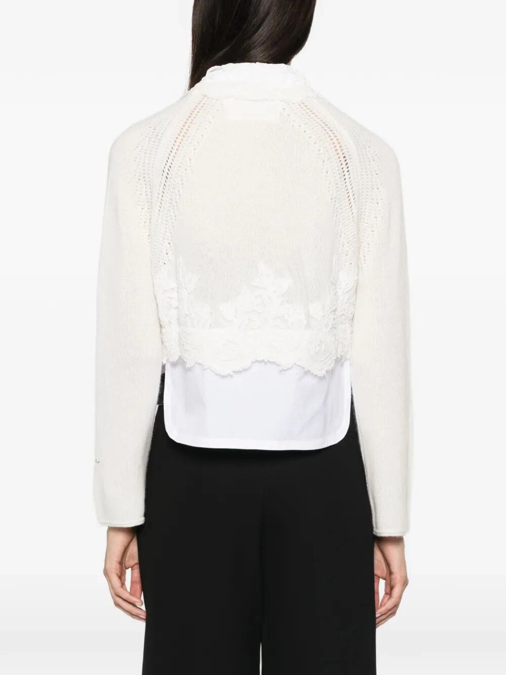 Ermanno Scervino Women Round Neck Sweater ERMANO SCERVINO