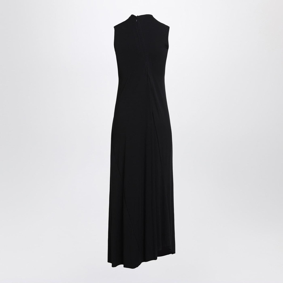 Balenciaga Black Sleeveless Long Dress Women BALENCIAGA