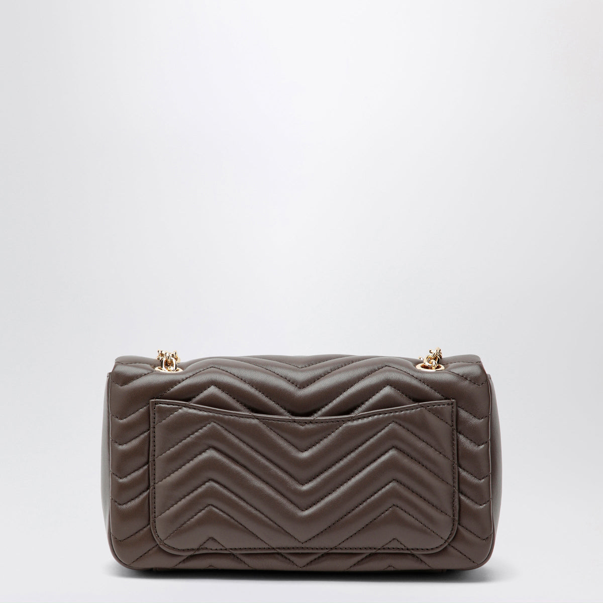 Gucci Medium Gg Marmont Shoulder Bag In Taupe Leather Women GUCCI