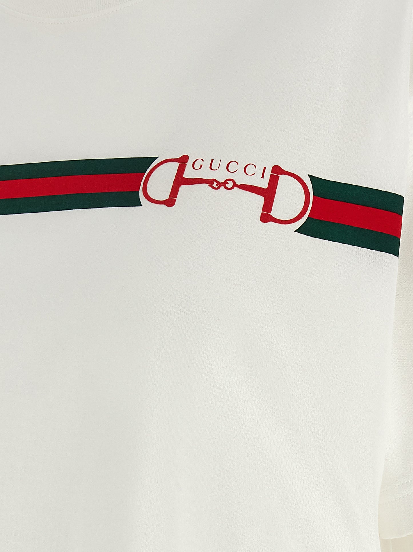 Gucci Women 'Nastro Web' T-Shirt GUCCI