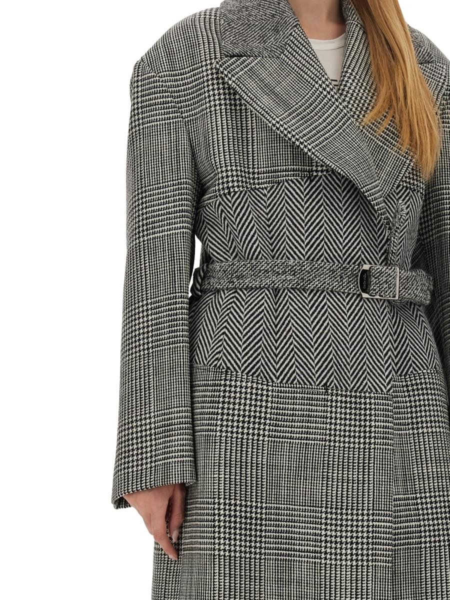 Tom Ford Women Wool Patchwork Coat TOM FORD