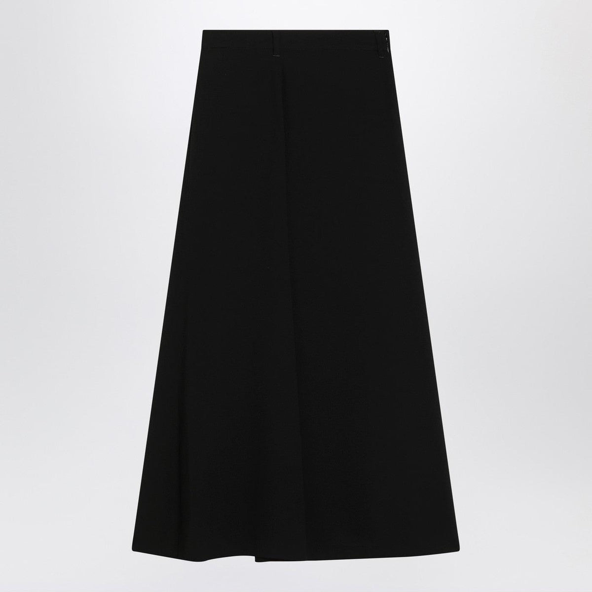 Balenciaga Draped Black Skirt In Crãªpe Women BALENCIAGA