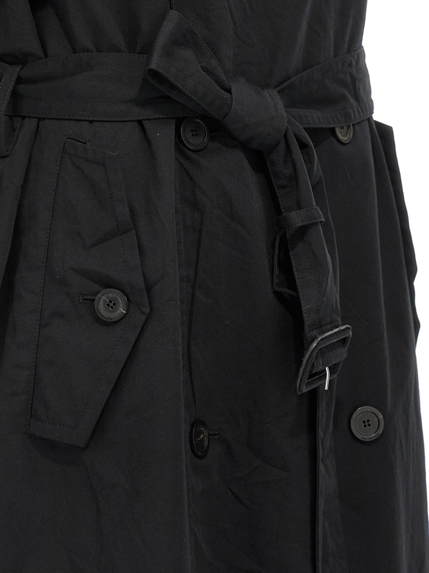 Balenciaga Women Stole Trench Coat BALENCIAGA