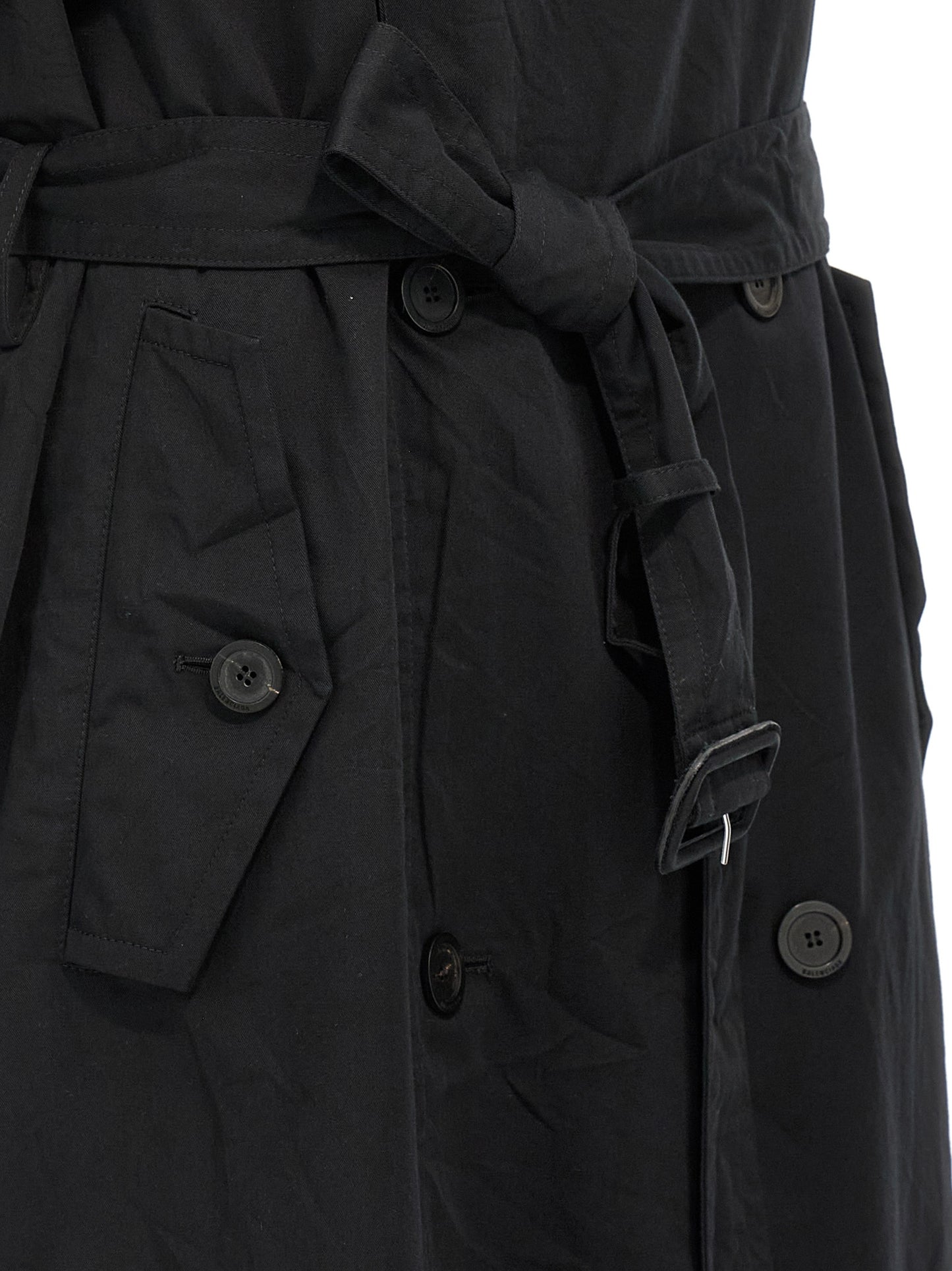 Balenciaga Women Stole Trench Coat BALENCIAGA