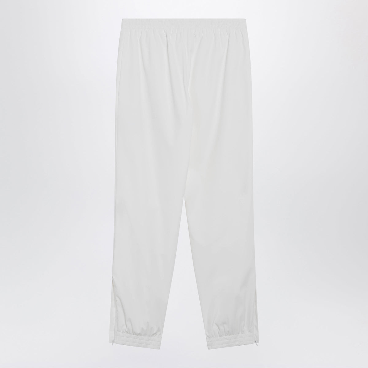Balenciaga Logo Jogging Pants In White Polyester Women BALENCIAGA