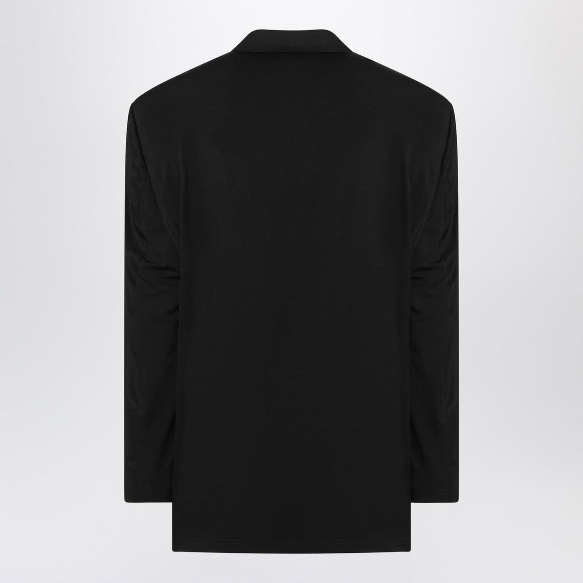 Balenciaga Single-Breasted Jacket Black In Wool Men BALENCIAGA