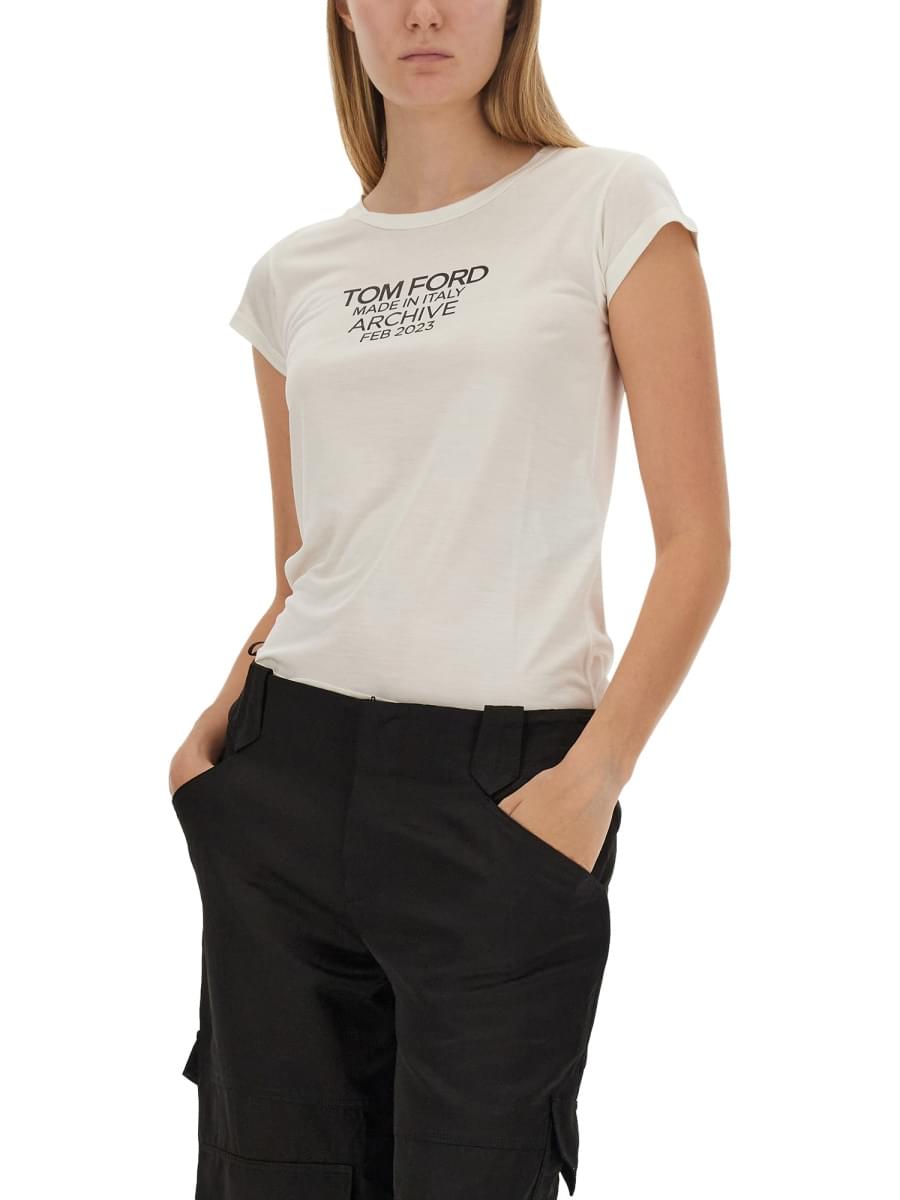 Tom Ford Women T-Shirt With Logo TOM FORD
