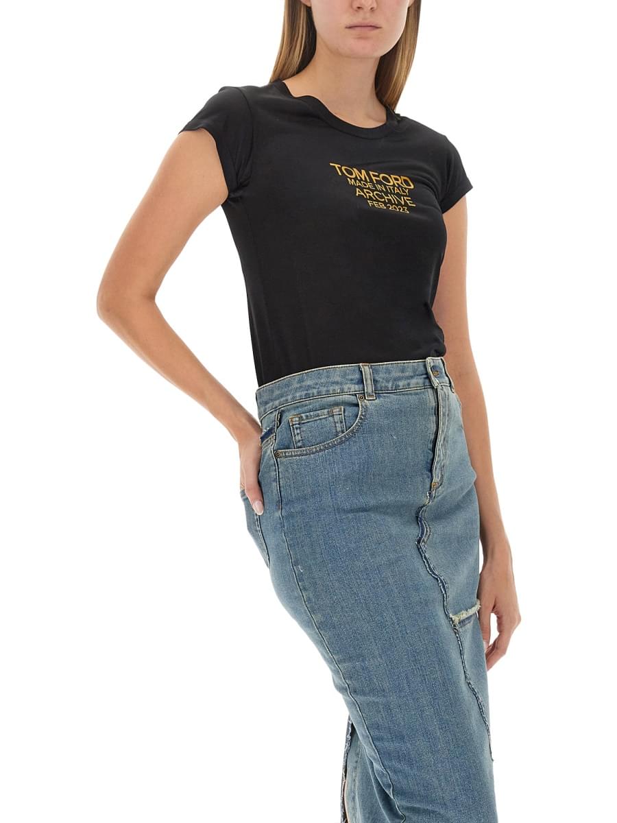 Tom Ford Women T-Shirt With Logo TOM FORD