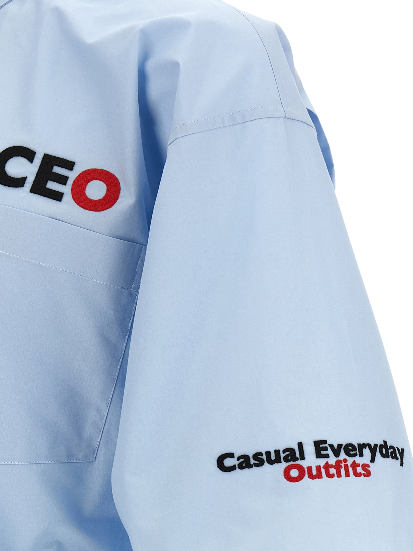 Balenciaga Men 'Ceo Uniform Logo' Shirt BALENCIAGA
