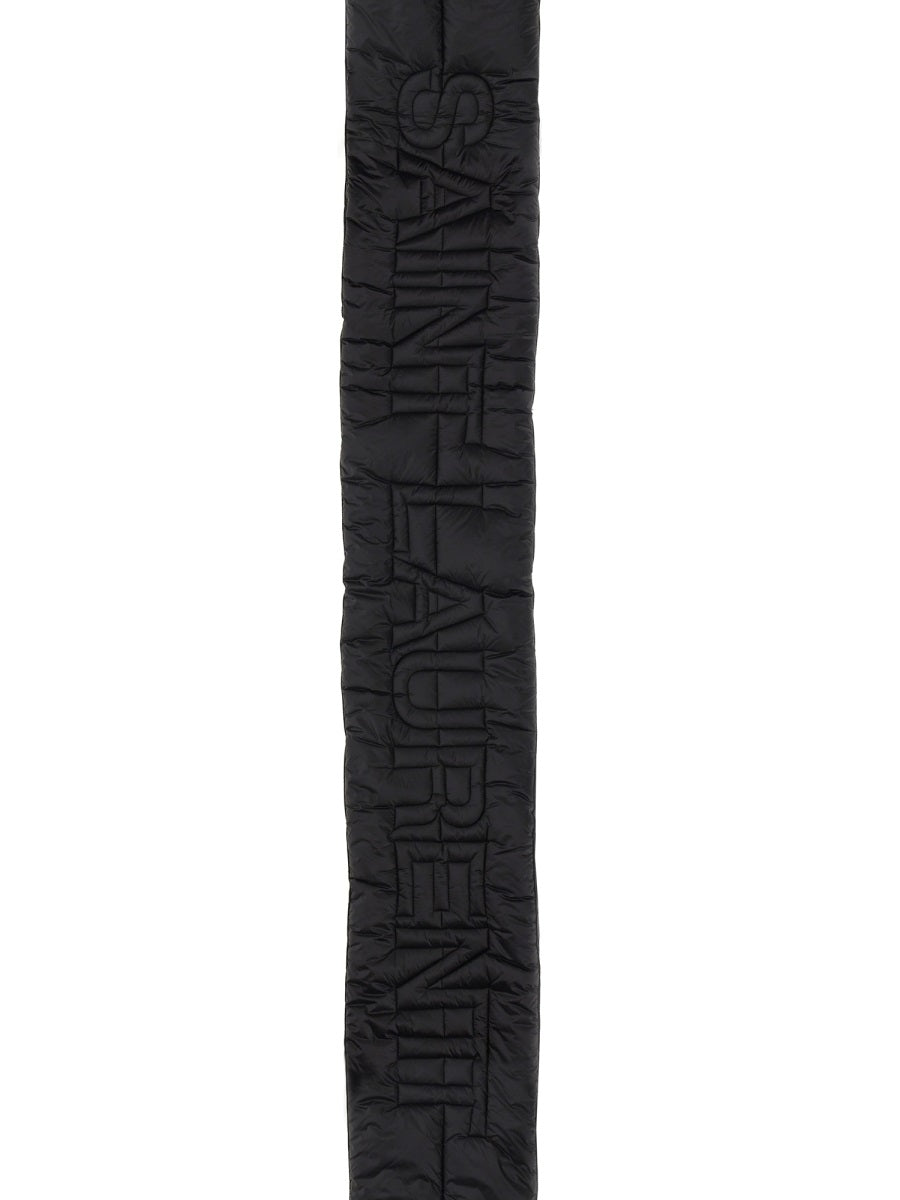 Saint Laurent Women Scarf With Logo SAINT LAURENT
