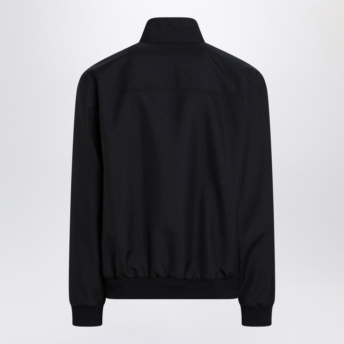Gucci Blue Zip-Up Jacket In Wool-Blend Twill Men GUCCI