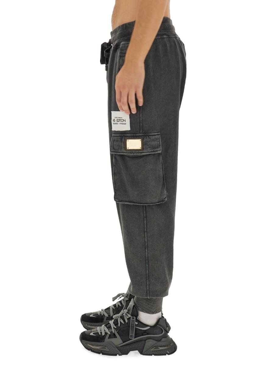 Dolce & Gabbana Men Jogging Pants With Logo DOLCE & GABBANA