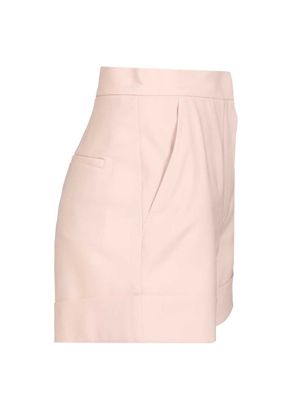 Max Mara Women Wool And Silk Canvas Shorts MAX MARA