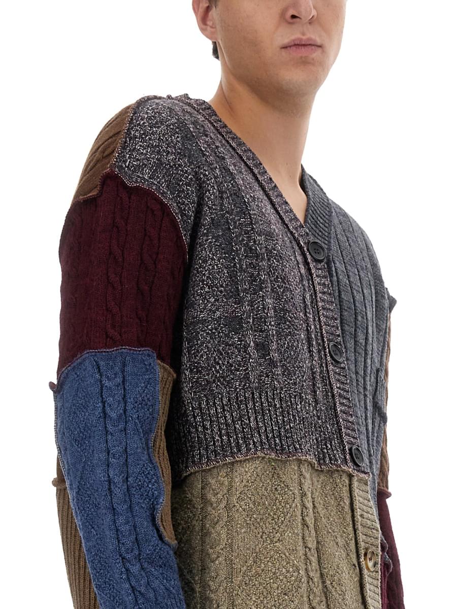 Dolce & Gabbana Men Patchwork Cardigan DOLCE & GABBANA