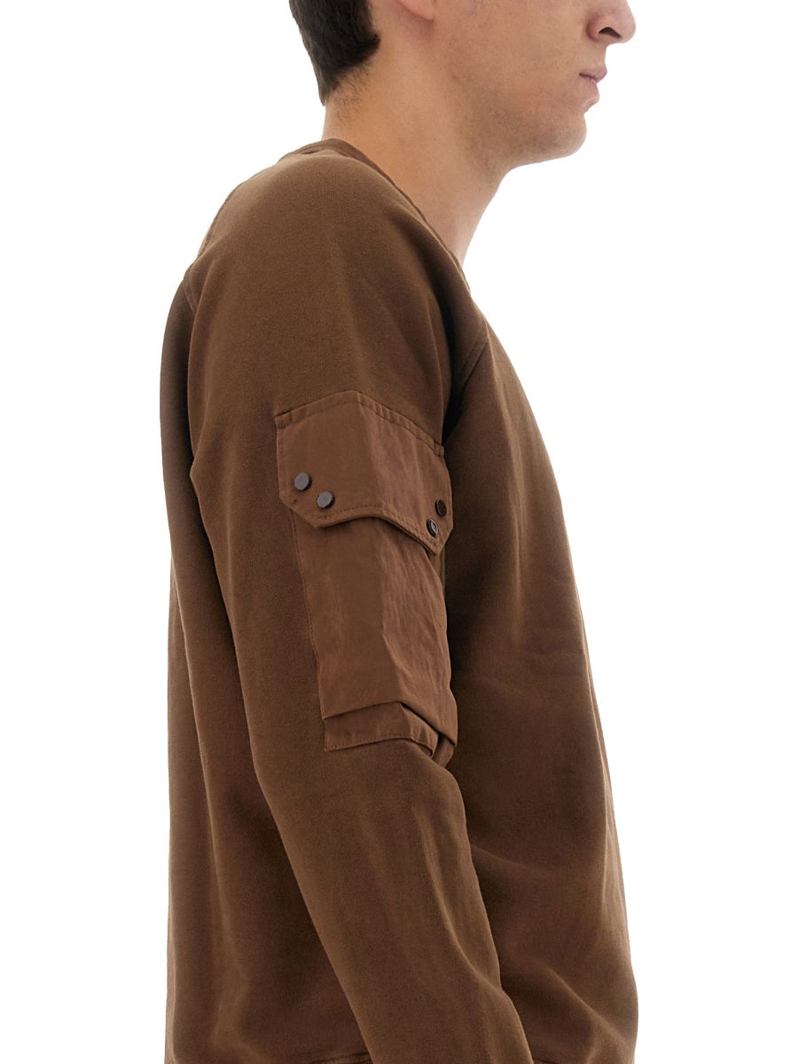Ten C Men Sweatshirt With Logo TEN C